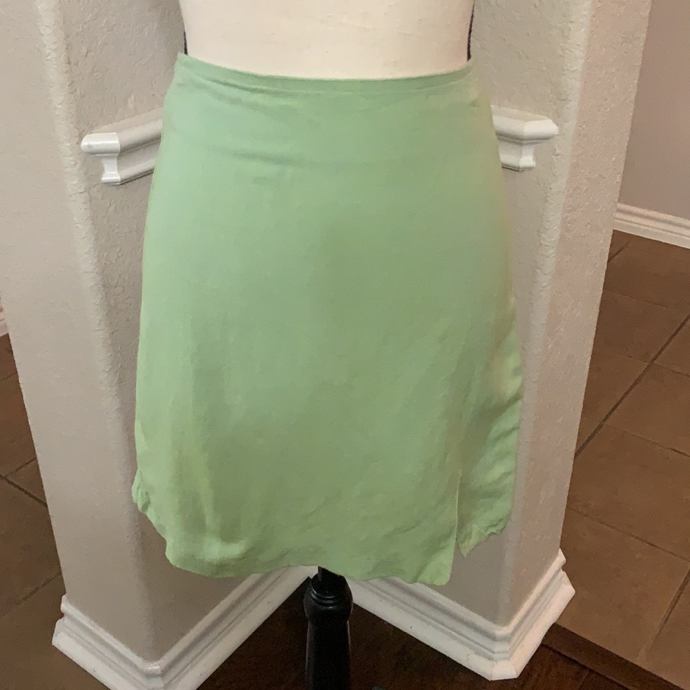 Vintage 90’s Streetwear green pencil skirt Size 4